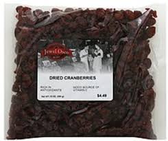 jewel osco dried cranberries 10 oz
