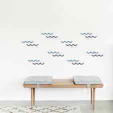 Wave Wall Decal Vinyl Wall Stickers