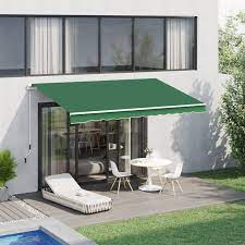 Patio Manual Retractable Awning