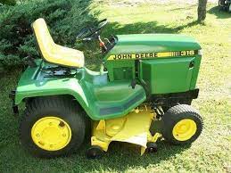 john deere 316 lawn garden tractor