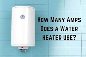 how many s does a water heater use