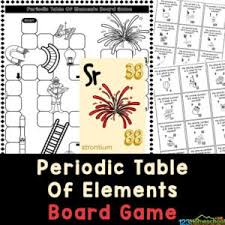 free printable periodic table board