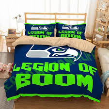 Seattle Seahawks Duvet Cover And