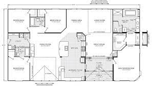 Triple Wide Floor Plans Mobile Home