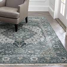 nola blue persian style area rug 9x12