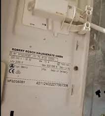 Your bosch dishwasher's serial number is typically located either on the side panel or inside your dishwasher. Fd Number Z Nr Bosch Siemens Gaggenau Decoding Of Washing Machine Serial Number 1980 2020 Tab Tv