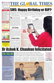 dr ashok k chauhan felicitated the