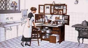 antique kitchens from the 1900s that