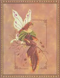 Autumn Fairy Spirit Cross Stitch Chart