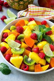 Tropical Fruit Salad - Dinner at the Zoo