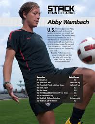 abby wambach s soccer power workout stack