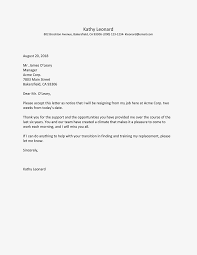 Format Of Resignation Letter Sample Magdalene Project Org