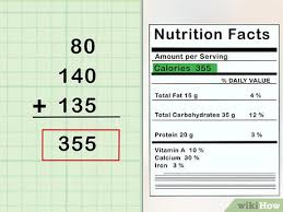 3 ways to calculate food calories wikihow