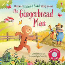 Sách Âm Thanh Đọc Truyện Cổ Tích The Gingerbread Man Listen & Read Story  Book Có