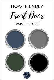 The 6 Top Front Door Paint Colors That