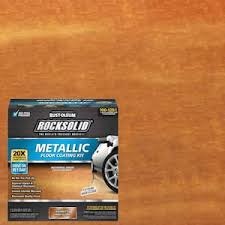 amaretto metallic garage floor kit