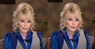dolly parton takes off wig and reveals