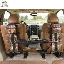 Us 13 0 Vehicle Front Seat Storage Gun Sling Bag Back Seat Hanging Rifle Rack Case Hunting Gun Holsters Organizer With Pockets In Hunting Bags From