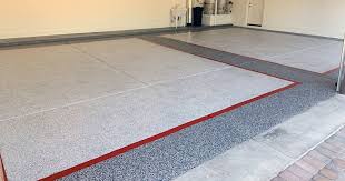 custom epoxy garage floor coatings in