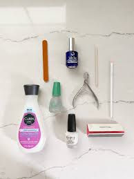 Diy Gel Manicure Tips How To Do An At Home Gel Mani Without Uv Lights Lovely Lucky Life