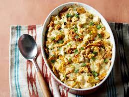 Spicy Chicken Tortilla Chip Casserole Food Network Recipes Recipes  gambar png
