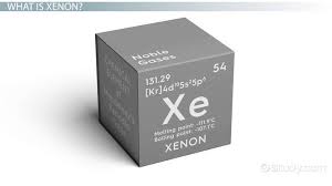 xenon xe definition atomic number