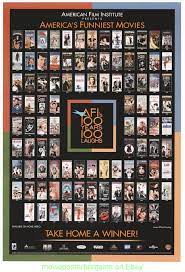 › afi best comedies of all time. Afi 100 Years Of Comedy Movie Poster 27x40 American Film Institute Bonus Ebay