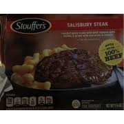 salisbury steak calories nutrition