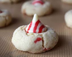 These mint hershey kiss cookies are the perfect christmas cookies to add to your holiday baking list! Candy Cane Kiss Cookies Recipe Girl