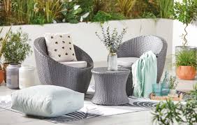 including a chic rattan furniture set