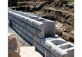 Interlocking Block Retaining Wall