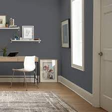Behr 6 1 2 In X 6 1 2 In N500 6 Graphic Charcoal Matte Interior L And Stick Paint Color Sample Swatch
