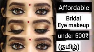 south indian bridal eye makeup