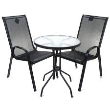 Patio furniture outdoor setting bistro set chair table 3 piece rattan. Garden Furniture Set Patio Outdoor Large Seating Dining Area Chair Table Parasol Ebay