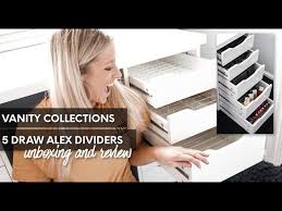 vanity collections alex drawer makeup