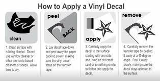 How to apply vinyl decals each decal will have three layers of material. Instructions For Customer Vinyl Sticker Vinyl Decals Vinyl Vinyl Decal Stickers