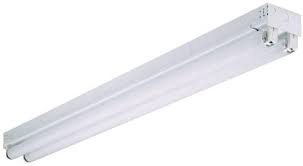 Lithonia Lighting C 240 120 Mbe 2inko 4 Foot 2 Lamp T12 Fluorescent Ceiling Fixture 120 Volts 40 Watts Damp Listed White Under Counter Fixtures Amazon Com