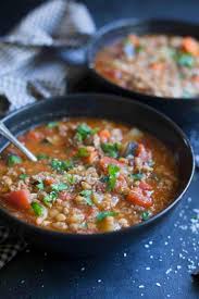 light but still hearty this sausage and lentil soup has a surprisingly bright flavor and
