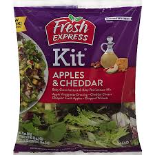 fresh express salad kit apples