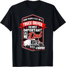 funny semi truck driver design gift for