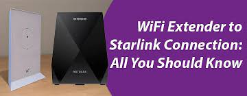 wifi extender to starlink connection