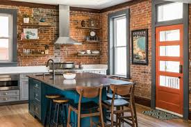 Exposed Brick And Eclectic Flair