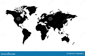 World Map Black White Borders Stock Illustrations – 5,406 World Map Black  White Borders Stock Illustrations, Vectors & Clipart - Dreamstime