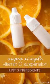 easy diy vitamin c suspension just 3