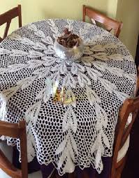 circular crochet table cloth free