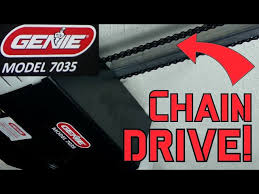 genie chain drive garage door opener