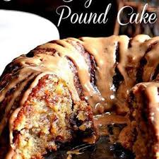Brown Sugar Pound Cake with Caramel Drizzle Recipe - (3.8/5)