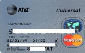 bank card at t universal charter