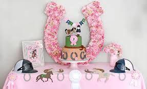 horse themed birthday party