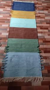 indian handmade cotton runner at rs